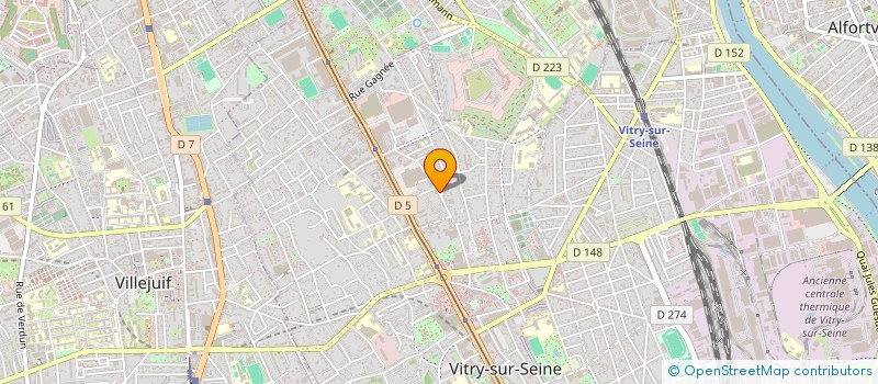 localisation de l'entreprise AUXESIS ESPORT à VITRY-SUR-SEINE