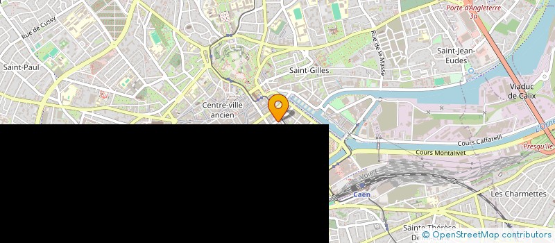 localisation de l'entreprise AUXI'LIFE 14 à CAEN