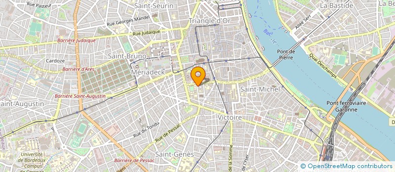 localisation de l'entreprise AUXI'LIFE 33 à BORDEAUX