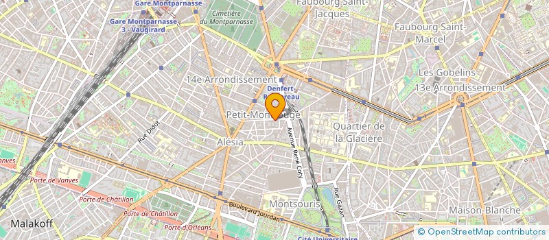 localisation de l'entreprise AUXI'LIFE 75 à PARIS