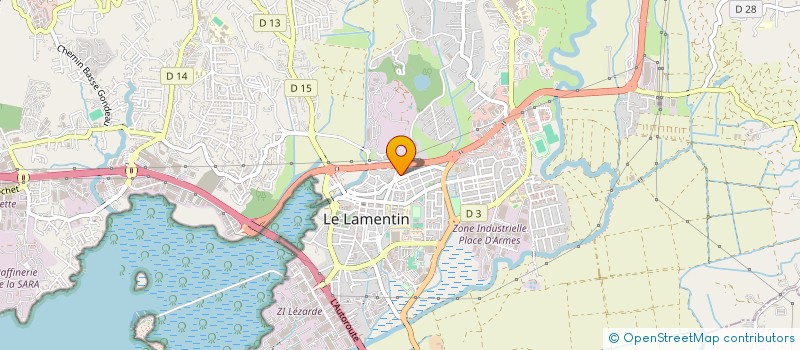 localisation de l'entreprise AUXI PROXY PLUS (A2P)  LE LAMENTIN