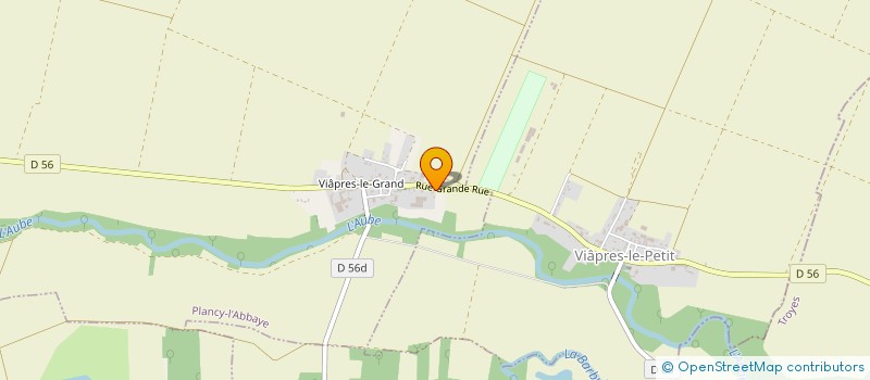 localisation de l'entreprise AUXIANE à VIAPRES-LE-PETIT