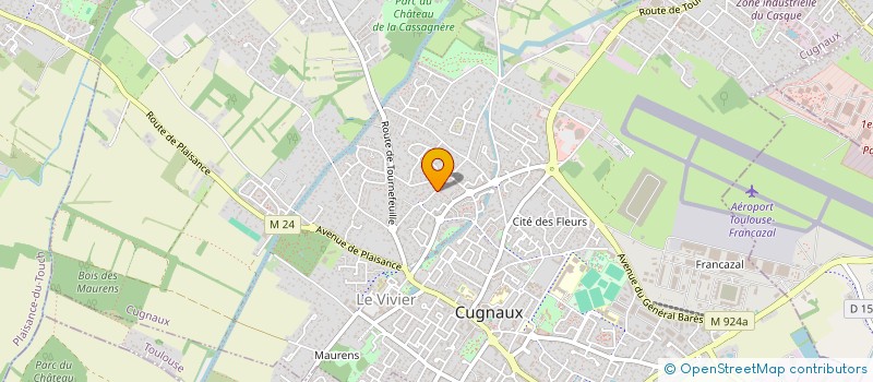 localisation de l'entreprise AUXICLEAN CONCEPT à VILLENEUVE TOLOSANE