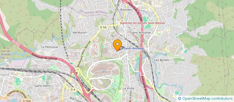 localisation de l'entreprise AUXIGLOB à MARSEILLE