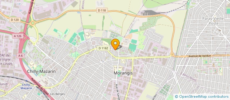 localisation de l'entreprise AUXIGNA REIM à MORANGIS
