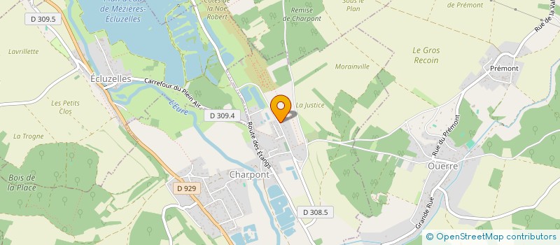 localisation de l'entreprise AUXIL ' HOME à CHARPONT