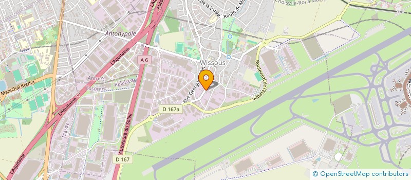localisation de l'entreprise AUXILAB-ROGO INVESTMENTS à WISSOUS