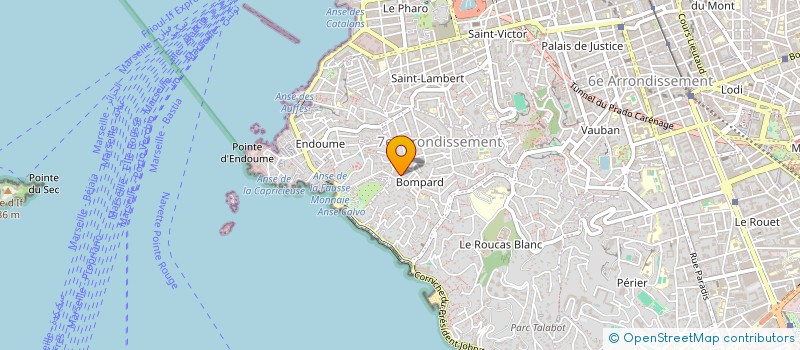 localisation de l'entreprise AUXILIA SOLUTIONS à MARSEILLE