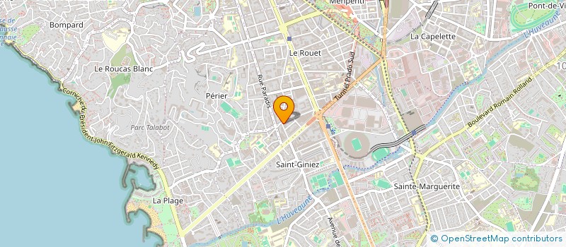 localisation de l'entreprise AUXILIAIRE AMENAGEMENT CONCERTE CONSTRUC à MARSEILLE