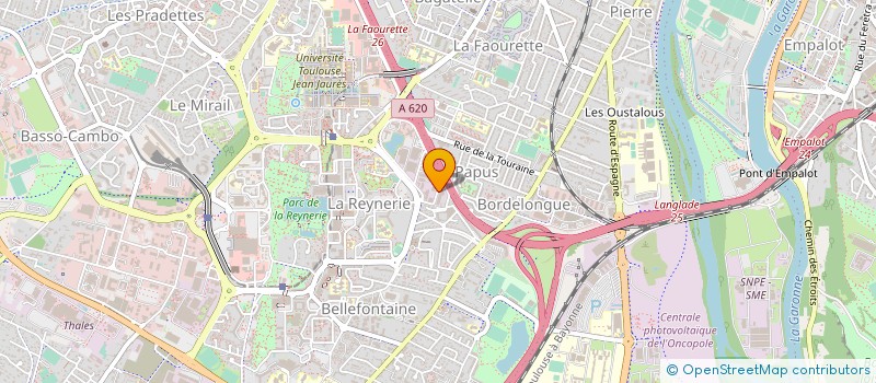 localisation de l'entreprise AUXILIAIRE DE DEMOLITION à TOULOUSE