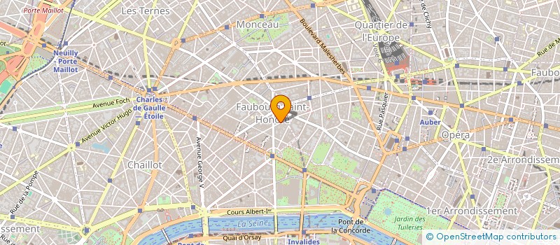 localisation de l'entreprise AUXILIAIRE DE MATERIEL COLAS à PARIS