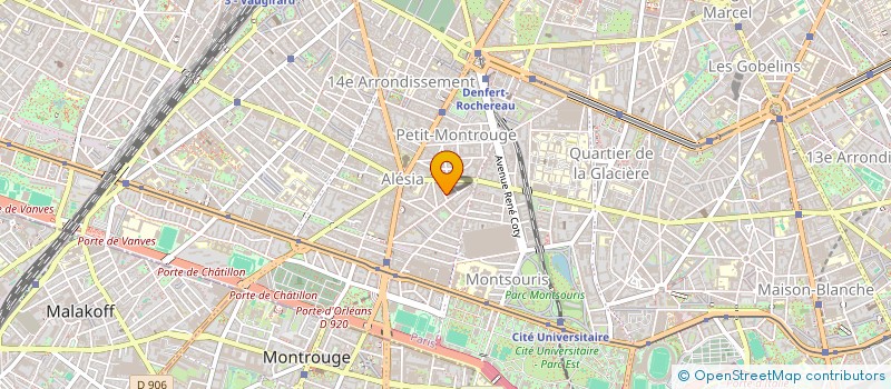 localisation de l'entreprise AUXILIAIRE DE SERVICES  PARIS