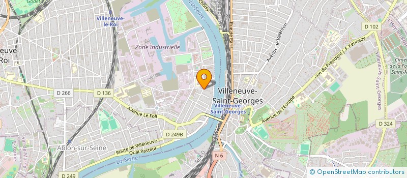 localisation de l'entreprise AUXILIAIRE DE VIE SOCIALE A DOMICILE à VILLENEUVE-LE-ROI