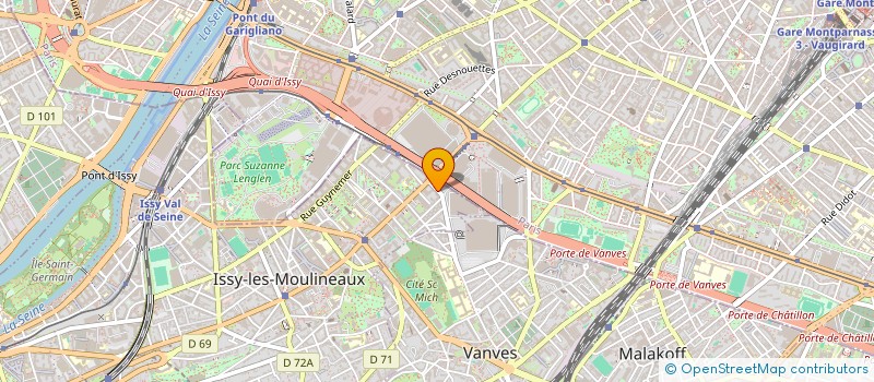 localisation de l'entreprise AUXILIAIRE DES ALIZES à ISSY-LES-MOULINEAUX