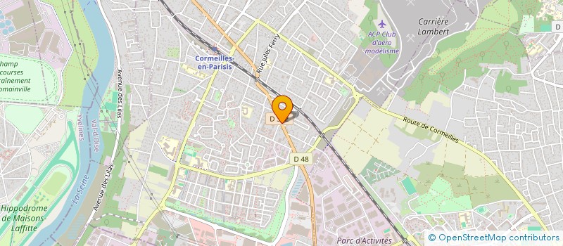 localisation de l'entreprise AUXILIAIRE DU BATIMENT à CORMEILLES-EN-PARISIS