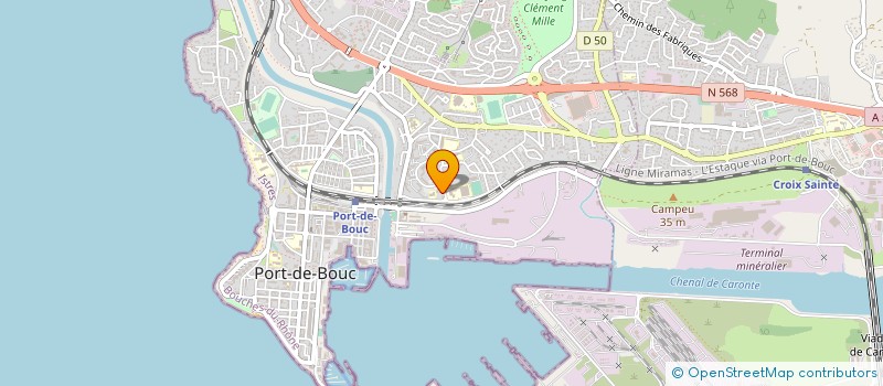 localisation de l'entreprise AUXILIAIRE MARITIME à PORT-DE-BOUC