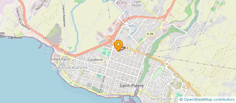 localisation de l'entreprise AUXILIAIRES DE VIE POUR LA PROMOTION DE LA BIENTRAITANCE à SAINT-PIERRE