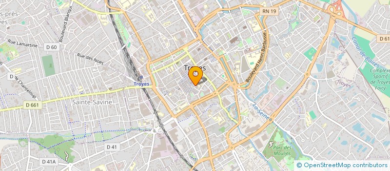 localisation de l'entreprise AUXILIALE SERVICE à TROYES