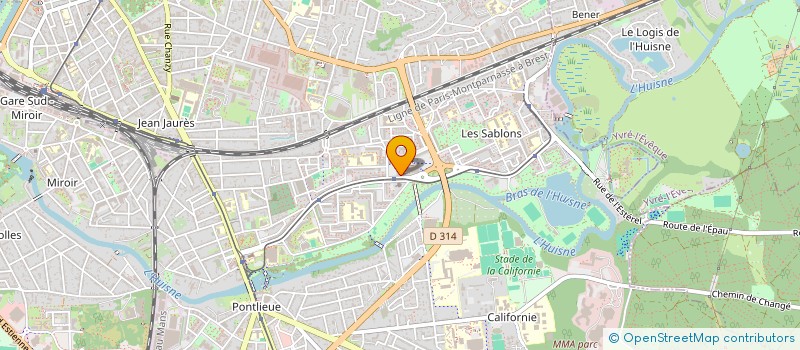 localisation de l'entreprise AUXILIAMO à LE MANS