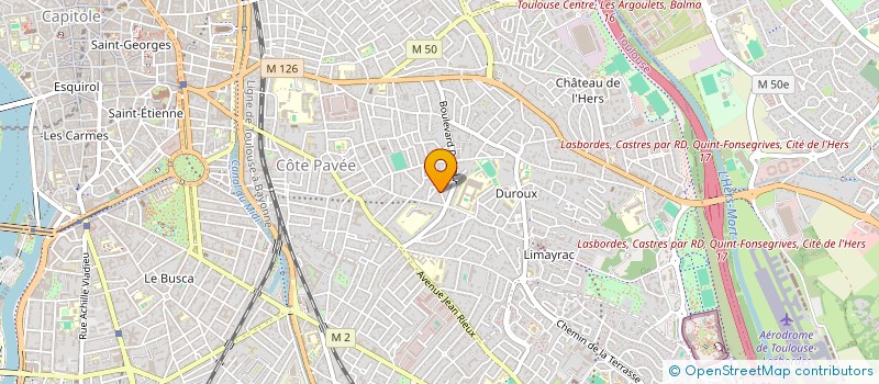 localisation de l'entreprise AUXILIO  TOULOUSE