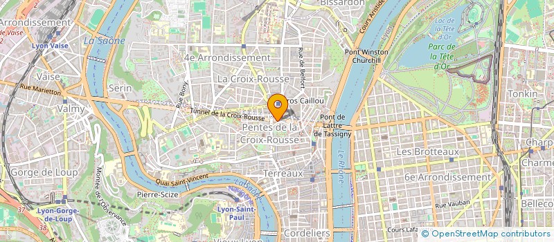 localisation de l'entreprise AUXILIO  LYON