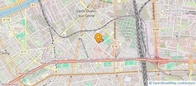 localisation de l'entreprise AUXILIUM à SAINT-OUEN-SUR-SEINE