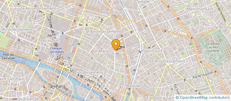 localisation de l'entreprise AUXILIUM  PARIS