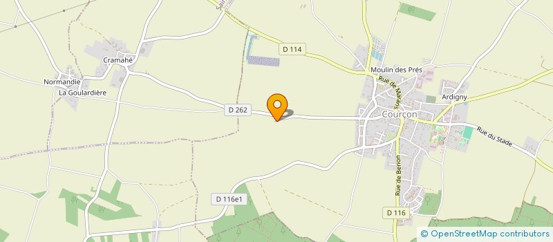 localisation de l'entreprise AUXILIUM à COURCON