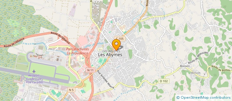 localisation de l'entreprise AUXILIUM HABEAS  PETIT-BOURG