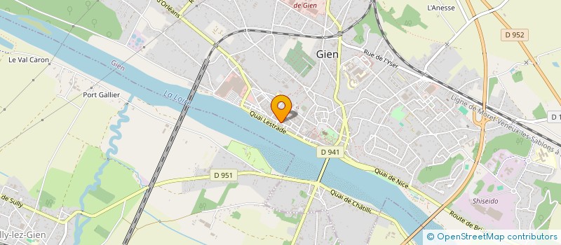 localisation de l'entreprise AUXILIUM & OFFICIUM à GIEN