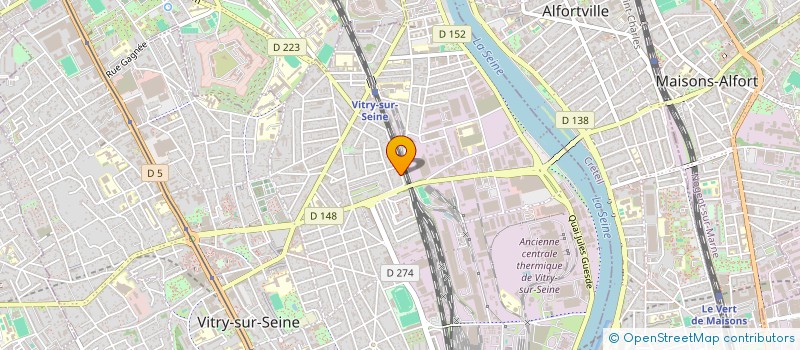 localisation de l'entreprise AUXILIUM SERVICE à VITRY-SUR-SEINE