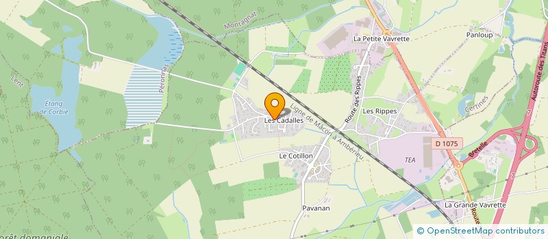 localisation de l'entreprise AUXILLIA à CERTINES