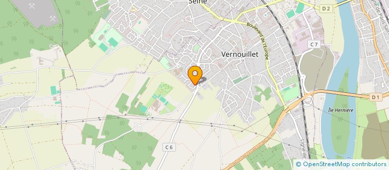 localisation de l'entreprise AUXIMEN à VERNOUILLET
