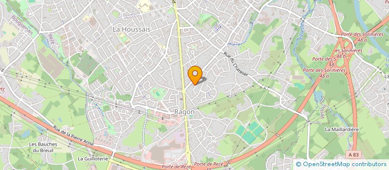 localisation de l'entreprise AUXINE CONSEIL à REZE