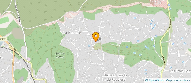 localisation de l'entreprise AUXINE DEVELOPPEMENT à NIMES