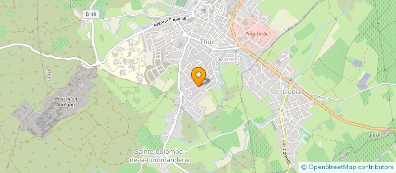 localisation de l'entreprise AUXO  VILLEMOLAQUE