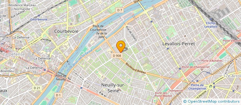 localisation de l'entreprise AUXO BEAUTY PARTNERS à NEUILLY-SUR-SEINE