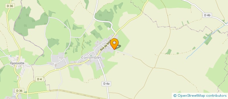localisation de l'entreprise AUXOIS MORVAN AVENTURE à CORROMBLES
