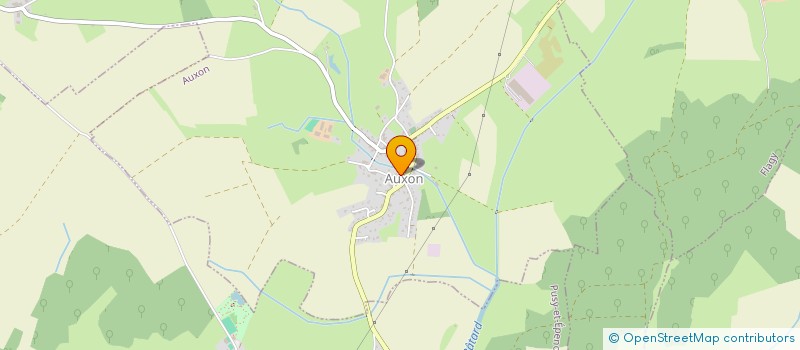 localisation de l'entreprise AUXON COCOON  AUXON