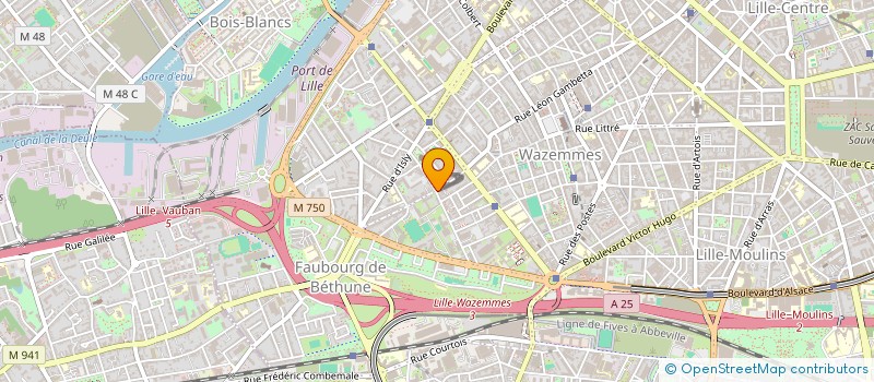 localisation de l'entreprise AUXTIO à LILLE