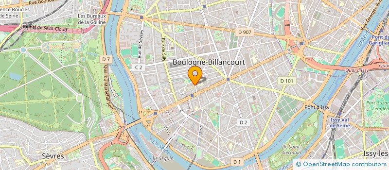 localisation de l'entreprise AUZA à BOULOGNE-BILLANCOURT