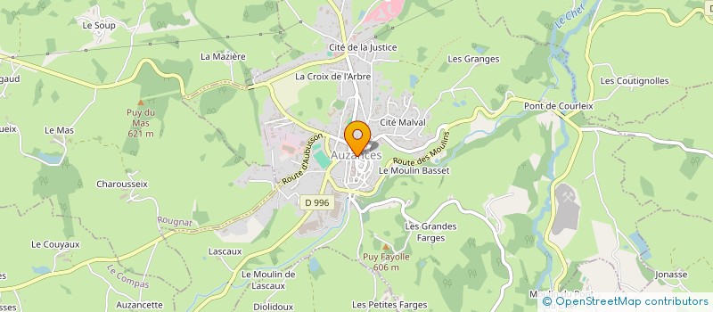 localisation de l'entreprise AUZANCES VELO EXTREME à AUZANCES