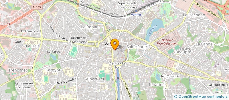 localisation de l'entreprise AUZARS à VANNES