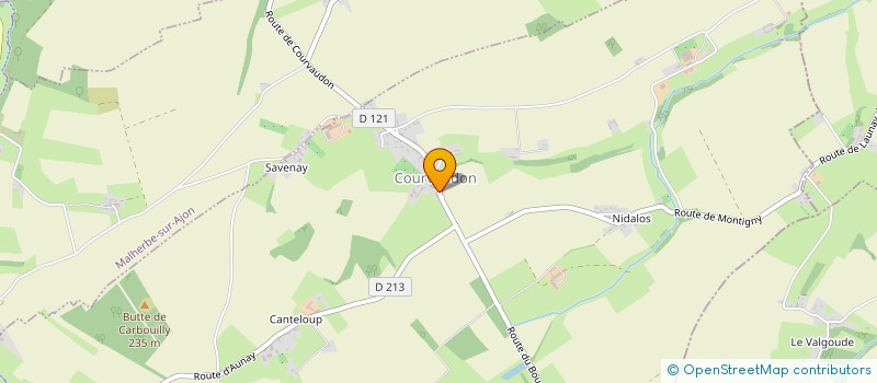 localisation de l'entreprise AUZERAI  MALHERBE-SUR-AJON