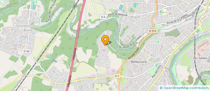 localisation de l'entreprise AUZIMMO  VOUNEUIL SOUS BIARD