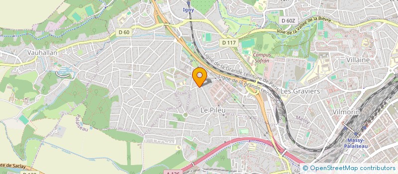 localisation de l'entreprise AUZIRIS  IGNY