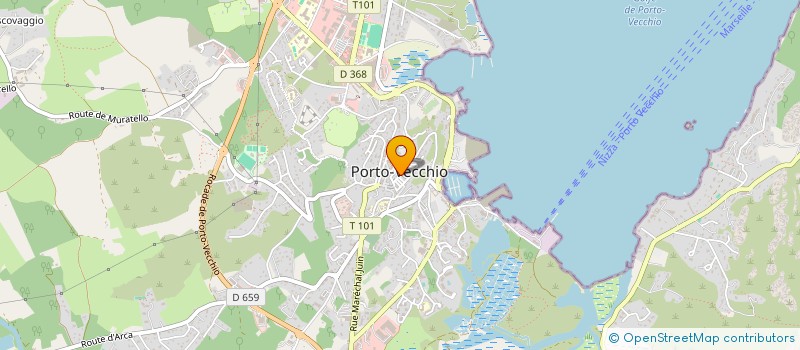 localisation de l'entreprise AV à PORTO-VECCHIO