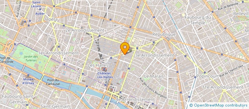 localisation de l'entreprise AV ART VISUEL à PARIS