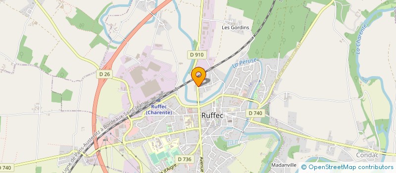 localisation de l'entreprise AV AUTOMOBILES  SAUZE-VAUSSAIS