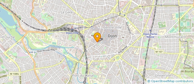 localisation de l'entreprise AV & B à DIJON